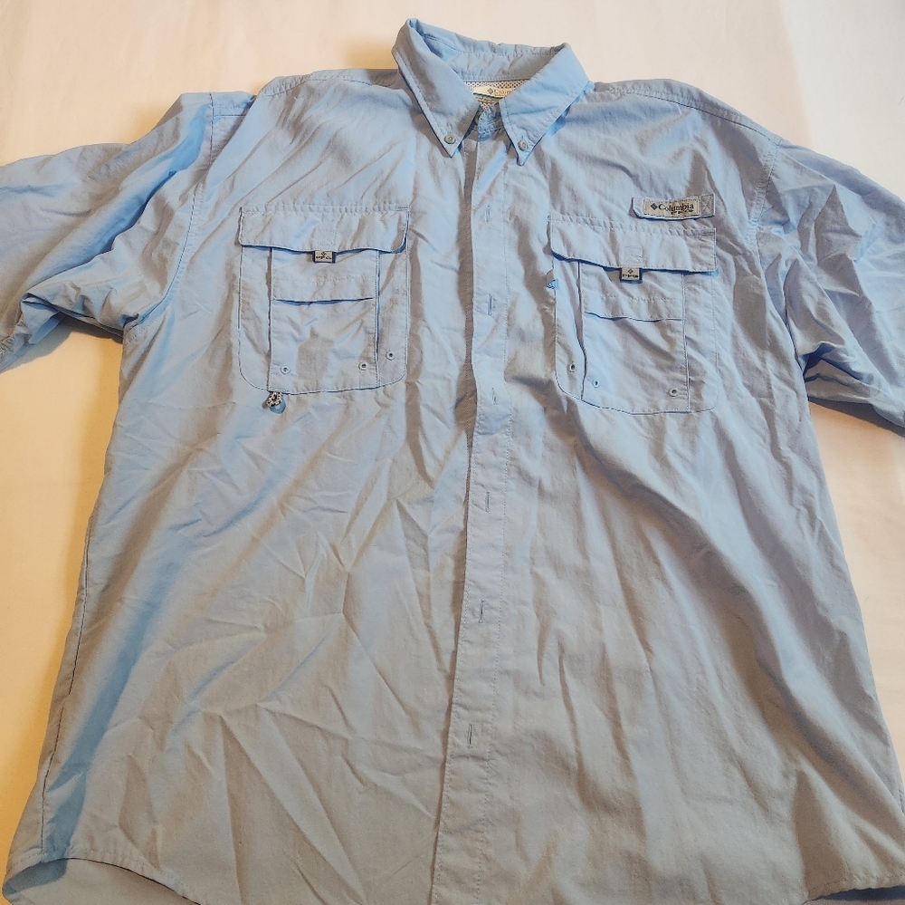 Mens Columbia Fishing Shirt